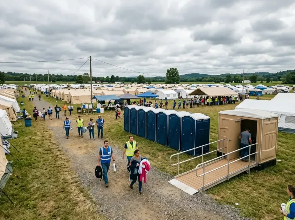 disaster-relief-camp-restrooms-010 — frequently asked questions, Dumpster & Portable Bathrooms Rental in Beecher, MI